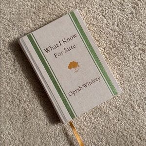 What I Know For Sure Book by Oprah Winfrey